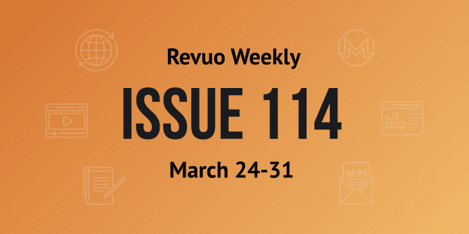 Revuo Monero Weekly #114 Slide