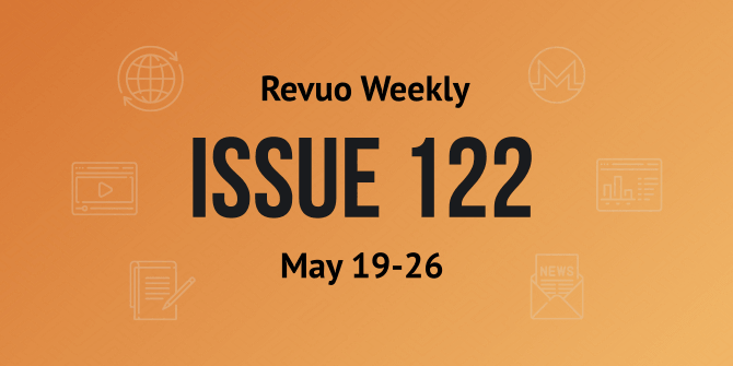 Revuo Monero Weekly #122 Slide