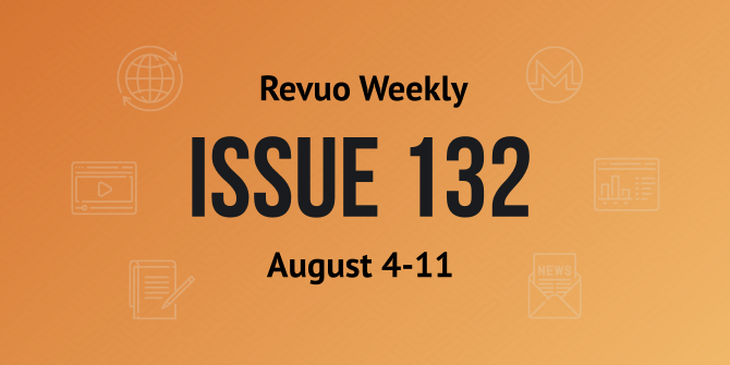 Revuo Monero Weekly #132 Slide