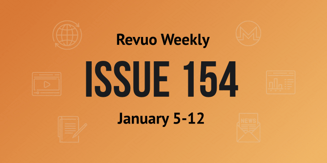 Revuo Monero Weekly #154 Slide
