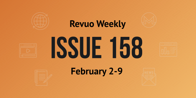 Revuo Monero Weekly #158 Slide
