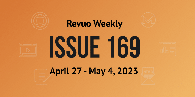 Revuo Monero Weekly #169 Slide